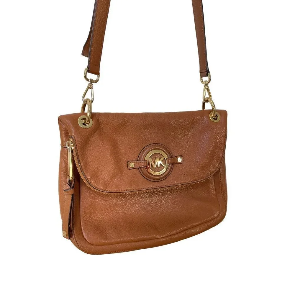 Michael Kors cognac crossbody